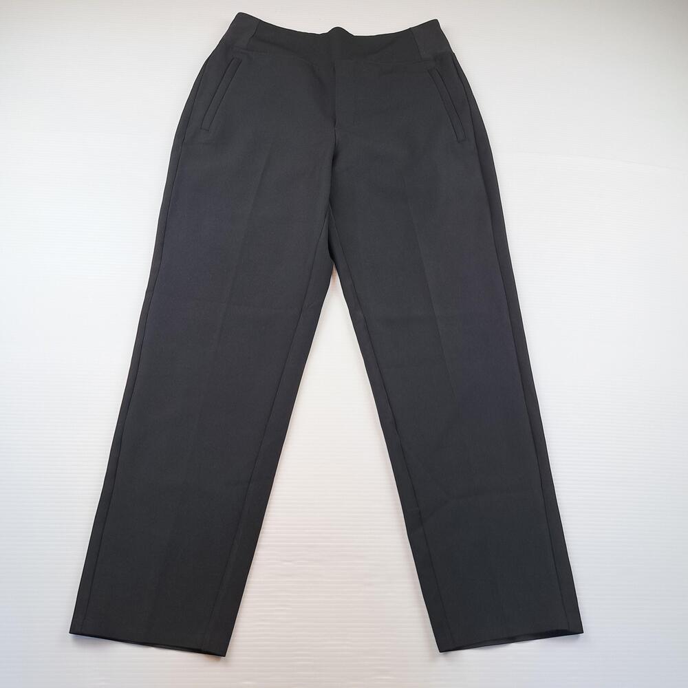 Athleta Pants Womens 4 Black Endless Pull On Straight Stretch Commuter Career